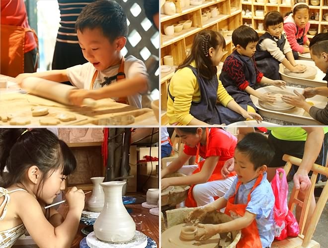 时指间儿童陶艺店 捏塑创意，启迪未来——创新创业项目全解析